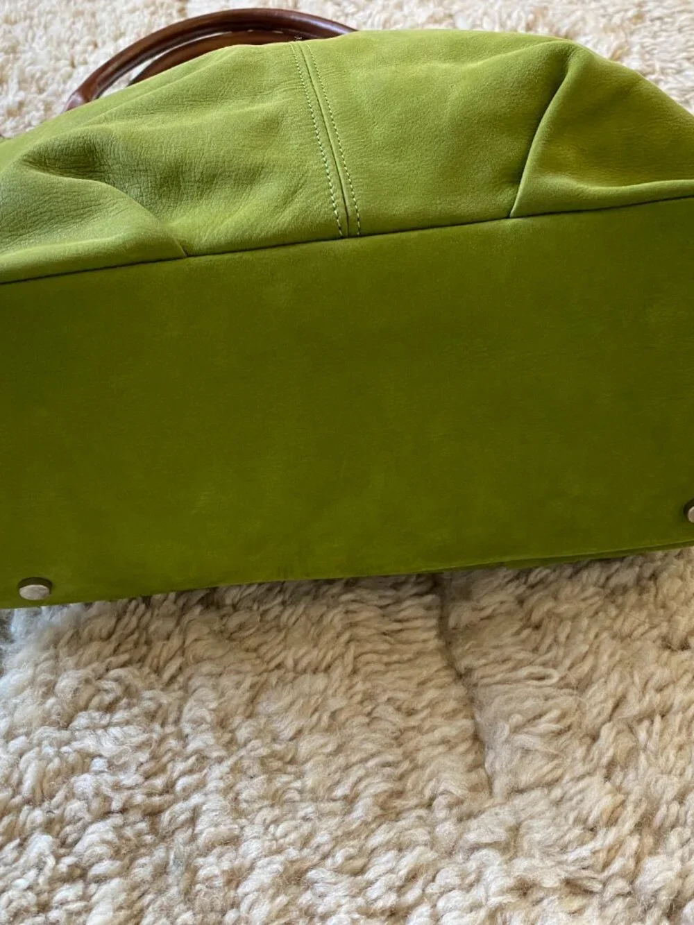 Letorri Leather Handbag Made in Italy - Picture 5 of 15